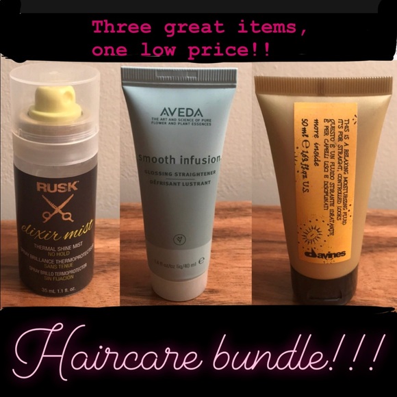 Makeup Rusk Aveda Davies Haircare Bundle Nwt Poshmark